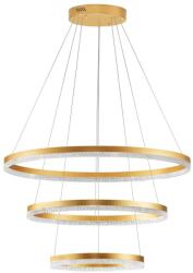 Nova Luce ADRIA függeszték, arany, 3000K melegfehér, beépített LED, 1x97W, 9452 lm, 9530232 (9530232)
