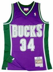 Mitchell & Ness Milwaukee Bucks #34 Ray Allen Swingman Jersey purple