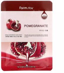 Farmstay Visible Difference Mask Sheet Pomegranate - Nyugtató Fátyolmaszk 1db/23ml