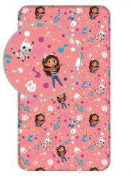 Jerry Fabrics Gabi babaháza Music gumis lepedő 90x200 cm (JFK037355)