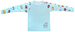 Aquakiddo Dětské plážové uv tričko aquakiddo uv protection shirt cars 2-4