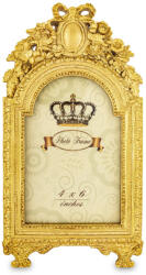 Art-Pol Palotakertek design barokkos boltíves aranysárga blondel műanyag képkeret 25, 5x13, 5x10-2cm (164151)