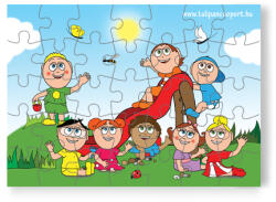 Tulipán Csoport 35 db - os puzzle: Csússz velünk!