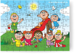 Tulipán Csoport 88 db - os puzzle: Csússz velünk!