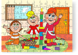 Tulipán Csoport 88 db - os puzzle: Építs velünk!