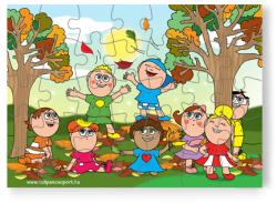 Tulipán Csoport 35 db - os puzzle: Ősz