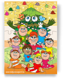 Tulipán Csoport 35 db - os puzzle: Karácsony