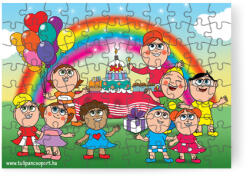 Tulipán Csoport 88 db - os puzzle: Boldog Születésnapot!