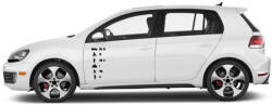 4 Decor Sticker auto - Lista neagra
