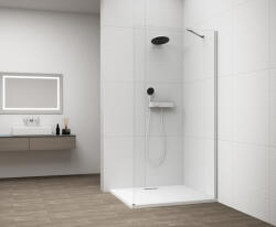 POLYSAN ESCA Walk-in zuhanyfal átlátszó üveggel 110x210 cm, króm ES1011-01 (ES1011-01)