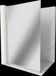 Mexen Kioto L, Walk-In zuhany paraván 70 x 200 cm, 8 mm tükörmintás üveg, réz matt profil, 800-070-103-65-50 (800-070-103-65-50)