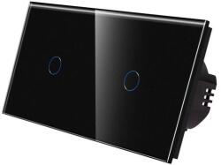 Luxion Intrerupator Simplu + Simplu cu Touch din Sticla LUXION (LX-ST-101/101-B)
