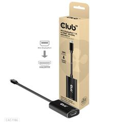 Club 3D CAC-1186 Mini DisplayPort 1.4 - HDMI Adapter (CAC1186)