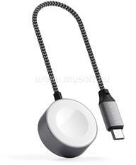 SATECHI ST-TCAW7CM 20cm Type-C Apple Watch mágneses töltőkábel (ST-TCAW7CM) (ST-TCAW7CM)