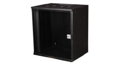 Equip Fali Rackszekrény - EWM-12-5440-B (19", 12U, 540x400mm, lapra szerelt, fekete) (EWM-12-5440-B) - firstshop