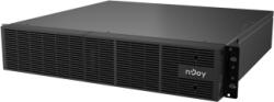 Njoy Akkumulátor tárolóegység - Aster 2K/3K (2U, Max. : 12x 12V/9Ah (nem tartozék)) UPBPCA0712FX-CG01B (UPBPCA0712FX-CG01B)