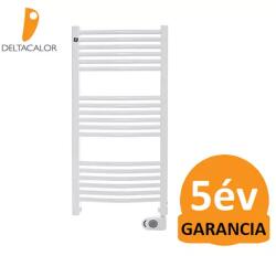 Deltacalor Recto C Mix 500 Watt központi fűtési rendszerre köthető elektromos törölközőszárítós radiátor (fehér) (Recto C Mix 500)