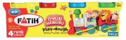 FATIH Plastilina usoara Modeling Dough Fatih 50060, 4x130g, Multicolor (50060)