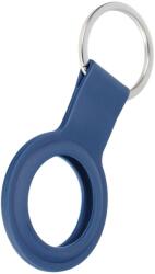  SILICONE tartó AIRTAG-hoz / FORCELL F-TAG kék,