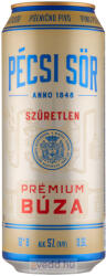 Pécsi Sör Prémium Dobozos Sör 0, 5L Szűretlen Búza (DRS)*