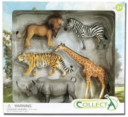 CollectA Set de 5 figurine pictate manual Jungla Africana 84213 (COL84213UWB) Figurina