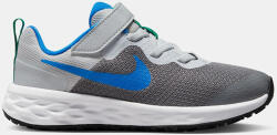 Nike Revolution Revolution 6 Încălțăminte Sport pentru Copii Alergare cu închidere Hoop & Loop Gri Rece / Albastru Foto / Albastru Regal Închis DD1095-008 (DD1095-008)