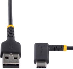 StarTech R2ACR-30C-USB-CABLE USB-A Apa - USB-C Apa 2.0 A Adat és Töltő Kábel - 30 cm, Fekete