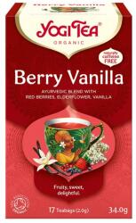 YOGI TEA Bogyós Gyümölcsös tea vaníliával - 17 filter/doboz - vitaminbolt - 1 294 Ft