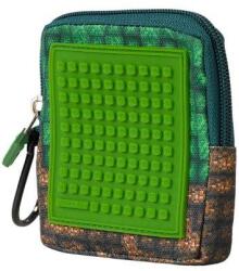 PIXIE CREW Geantă pătrată, verde, Mine&Craft 50 pixeli (OLP1009PXA-17-73)