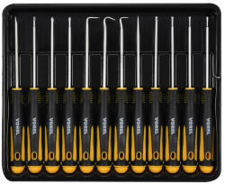 TOYA Csavarhúzó készlet Phillips, Lapos, Torx 12 db-os precíziós - Vorel (64555)