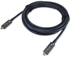 Equip 119462 USB Type-C Apa - USB Type-C Apa 3.2 Gen 2 Adat és Töltő Kábel - 10 m, Fekete