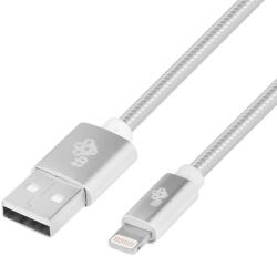 TB Lightning Apa - USB-A Adat és tölő Kábel - 1.5 m, Szürke