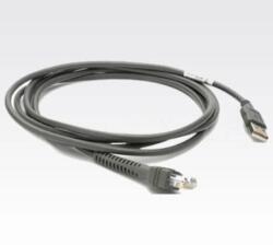 Zebra CBA-U46-S07ZAR USB Vonalkódolvasó Kábel - 2.1 m, Sötétszürke