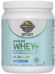 Garden of Life Sport Grass Fed Whey+ Weight Management | with Capsimax® & Bifidobacterium lactis [455 грама] Ванилия