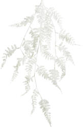  Creanga artif feriga, sclipici, alb, 70 cm (8720093831054)