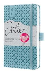 Sigel Naptár, A6, heti, 2025, kemény borító, SIGEL "Jolie", égszínkék (SIJ5112) - webpapir