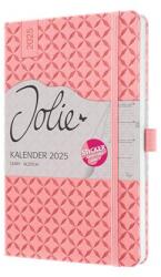 Sigel Naptár, A5, heti, 2025, kemény borító, SIGEL "Jolie", rózsaszín (SIJ5111) - webpapir