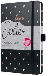 Sigel Naptár, A5, heti, 2025, kemény borító, SIGEL "Jolie", Dark love (SIJ5335) - webpapir