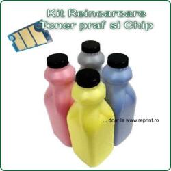 Compatibil Kit de reincarcare (toner si chip) Konica Minolta TNP79C Cyan (AAJW450, TNP-79C) - 9K/160gr (AAJW450)