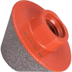 Extol lyukmaró, csonkakúp (lyuktágító/lyukfúró/furat csiszoló) csempére, gyémánt bevonat; 48mm × M14, sarokcsiszolóra (8801853)