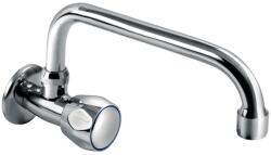 Balletto mosdó csaptelep hidegvízhez, kerámia szelep, króm, 20cm hosszú csőr (85041) - sipibolt