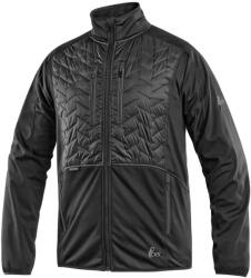 CXS Férfi átmeneti kabát CXS LEONIS - Fekete | 2XL (1290-167-800-96)