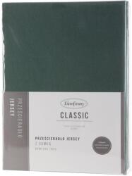 EUROFIRANY Jersey3 pamut gumis lepedő Sötétzöld 120x200 cm +25 cm - homeandstyle - 6 932 Ft
