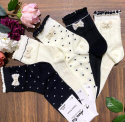 aura. via aura via pamut mintás zokni 5pár/cs (NPX2005)