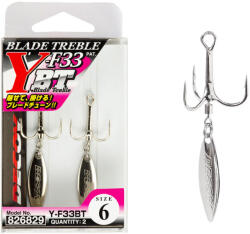 Decoy Y-F33BT ROLLING BLADE #2 (silver) hármashorog kiegészítő villantó kanállal