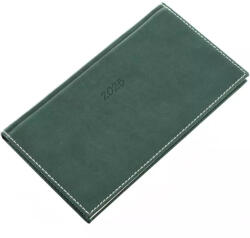  BOLERO zsebnaptár fekvő 2026. évi, Zöld