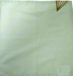  Textil szalvéta - 30 x 30 cm / menta - levél