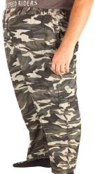  Pantaloni de camuflaj supradimensionați HX829 Tactical (2432E5)