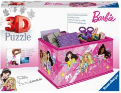 Ravensburger - Puzzle 3D cutie depozitare Barbie 216 piese (RVS3D11584)