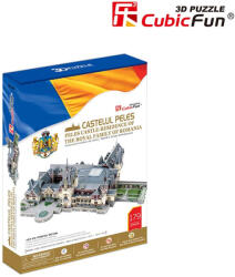 CubicFun - PUZZLE 3D CASTELUL PELES 179 PIESE (CUMC164h)